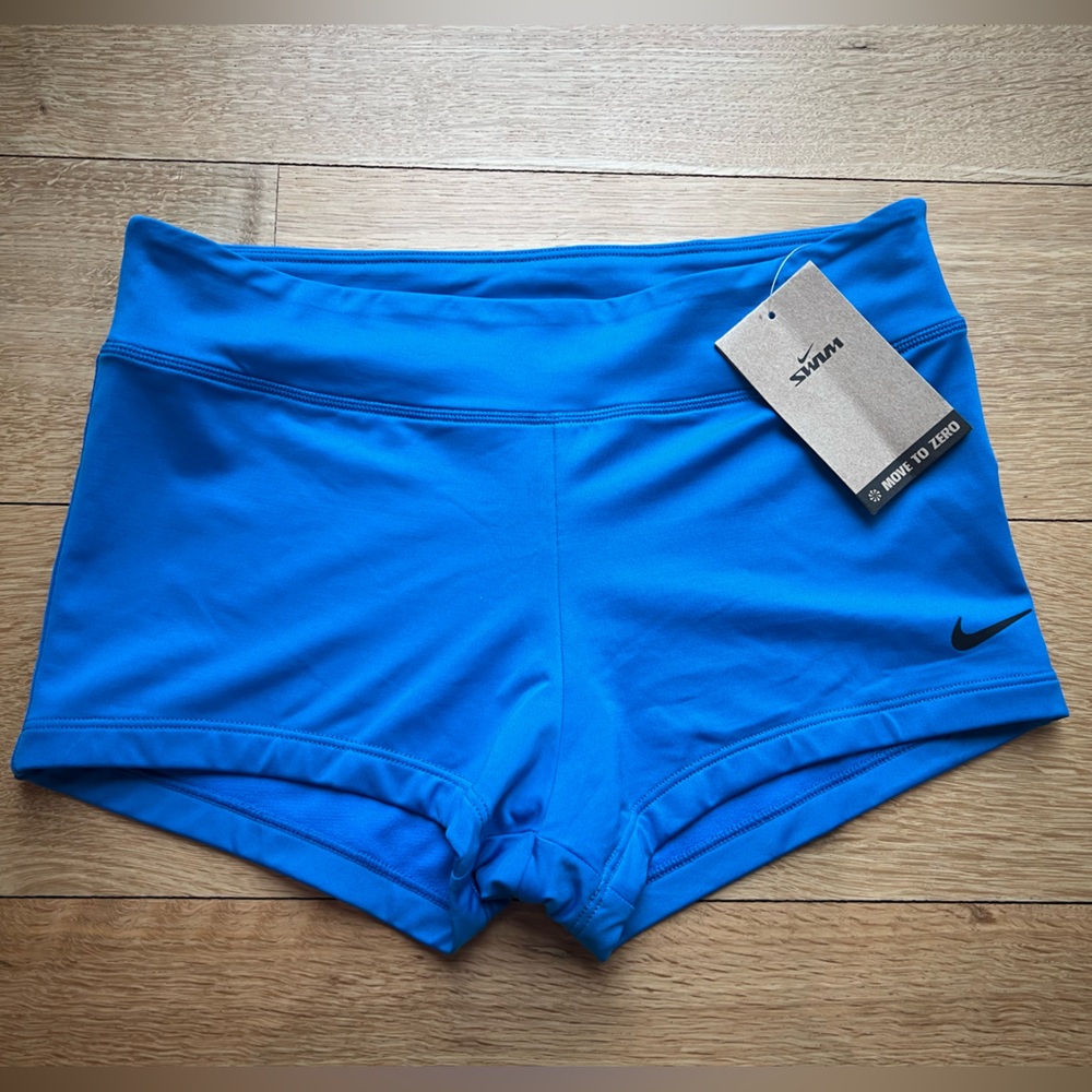 Nike Women's Vibrant Blue Swim Shorts